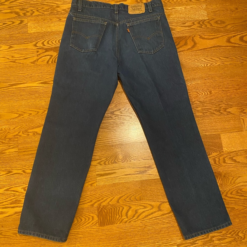 Vintage Levi’s blue jeans